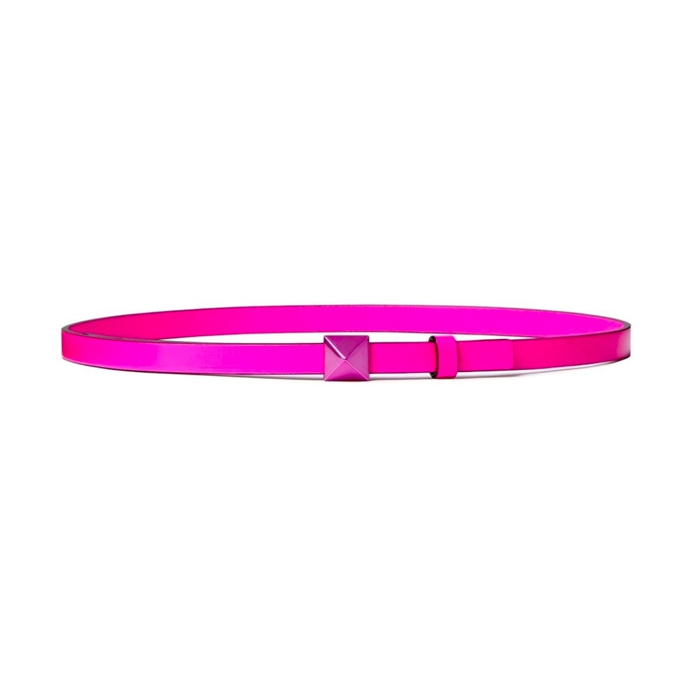 NEW Pink Valentino Stud Slim Belt